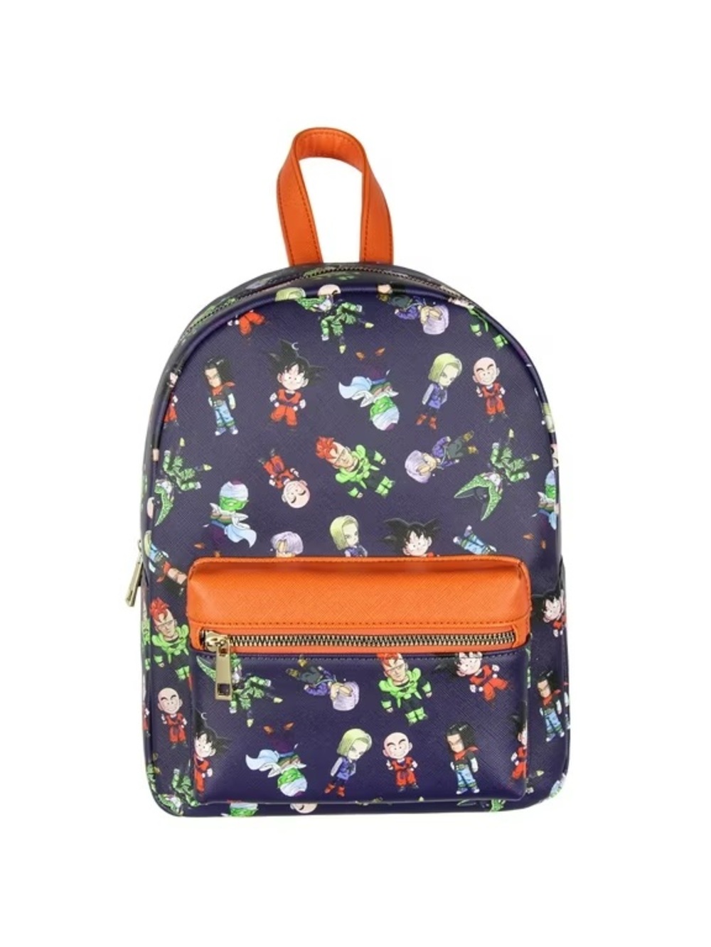 Dragon Ball Z Goku Cell Piccolo Trunks Faux Leather Mini backpack - Picture 7 of 7